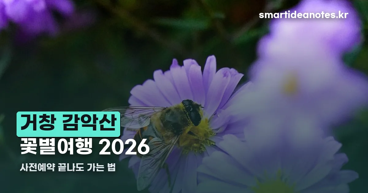 거창 감악산 꽃별여행 정리 썸네일